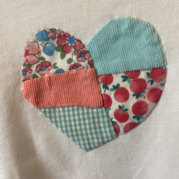 ☀️3/$15 Alice Kathleen Appliquéd 2-pc outfit Ruffles BOUTIQUE 18 mths - Picture 4 of 10